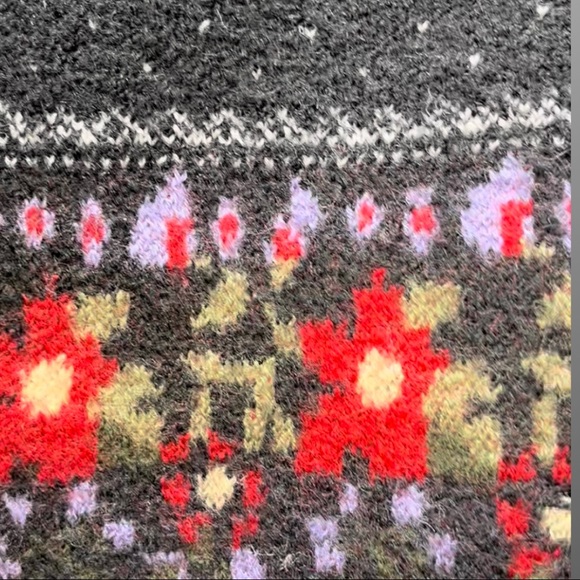 1980’s Vintage Tally-Ho Creations Boiled Wool Cardigan - Picture 8 of 11